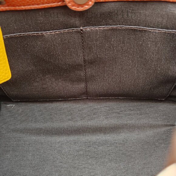 Coach Brown Snoopy and Woodstock Tote - Picture 7 of 11